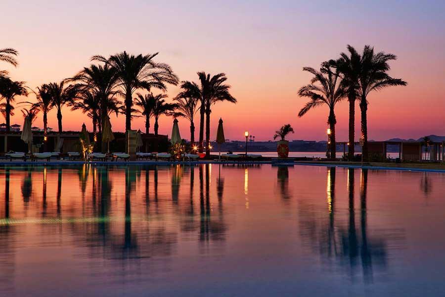 Premier Le Reve Hotel & Spa (Adults Only) Hurghada Exteriör bild Sunset at the Dead Sea